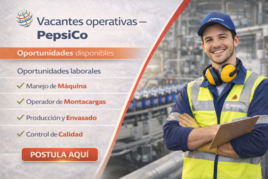 Vacantes operativas – PepsiCo